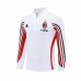 AC Milan Felpa Allenamento 2003-04 - 1-4 Zip Retro Bianco AC Milan Felpa Allenamento 2003-04 - 1-4 Zip Retro Bianco