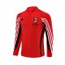 AC Milan Felpa Allenamento 2003-04 - 1-4 Zip Retro Rosso