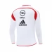 AC Milan Felpa Allenamento 2004-05 - 1-4 Zip Retro Bianco
