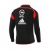 AC Milan Felpa Allenamento 2004-05 - 1-4 Zip Retro Nero