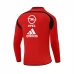 AC Milan Felpa Allenamento 2004-05 - 1-4 Zip Retro Rosso