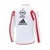AC Milan Felpa Allenamento 2005-06 - 1-4 Zip Retro Bianco