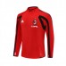 AC Milan Felpa Allenamento 2005-06 - 1-4 Zip Retro Rosso