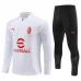 AC Milan Tute Felpe da Allenamento 2023/24 - 1-4 Zip Bianco AC Milan Tute Felpe da Allenamento 2023/24 - 1-4 Zip Bianco