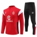 AC Milan Tute Felpe da Allenamento 2023/24 - 1-4 Zip Rosso Nero AC Milan Tute Felpe da Allenamento 2023/24 - 1-4 Zip Rosso Nero