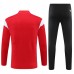 AC Milan Tute Felpe da Allenamento 2023/24 - 1-4 Zip Rosso Nero