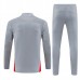 AC Milan Tute Felpe da Allenamento Bambino 2024/25 - 1-4 Zip Grigio