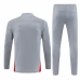 AC Milan Tute Felpe da Allenamento Bambino 2024/25 - 1-4 Zip Grigio