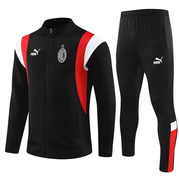 AC Milan Tute Giacca da Allenamento 2023/24 - Nero AC Milan Tute Giacca da Allenamento 2023/24 - Nero