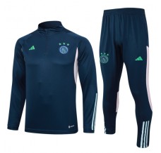 AFC Ajax Tute Felpe da Allenamento 2023/24 - 1-4 Zip Blu