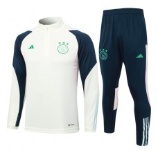 AFC Ajax Tute Felpe da Allenamento 2023/24 - 1-4 Zip Verde