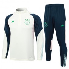 AFC Ajax Tute Felpe da Allenamento 2023/24 - 1-4 Zip Verde