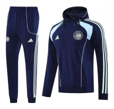 Ajax Amsterdam Tuta Felpa da Allenamento 2025/26 - Hoodie Blu