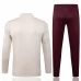 Ajax Amsterdam Tuta Felpa da Allenamento Bambino 2025/26 - 1-4 Zip Beige