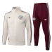 Ajax Amsterdam Tuta Giacca da Allenamento 2025/26 - Beige Ajax Amsterdam Tuta Giacca da Allenamento 2025/26 - Beige