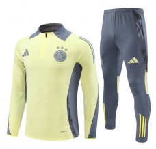 Ajax Amsterdam Tute Felpe da Allenamento 2024/25 - 1-4 Zip Giallo