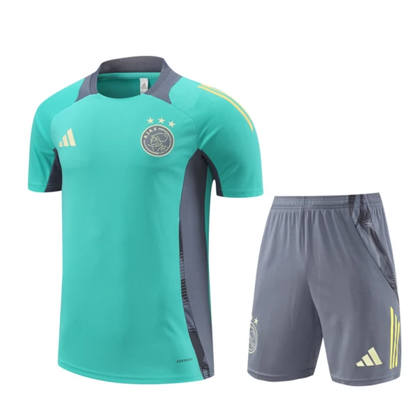 Ajax Amsterdam Tute Maglia da Allenamento 2024/25 - Shorts Verde Ajax Amsterdam Tute Maglia da Allenamento 2024/25 - Shorts Verde