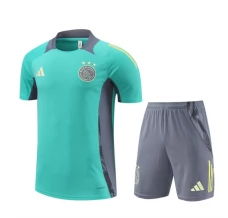 Ajax Amsterdam Tute Maglia da Allenamento Bambino 2024/25 - Shorts Verde Ajax Amsterdam Tute Maglia da Allenamento Bambino 2024/25 - Shorts Verde
