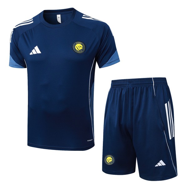 Al Nassr FC Tuta Maglia da Allenamento 2025/26 - Shorts Blu Al Nassr FC Tuta Maglia da Allenamento 2025/26 - Shorts Blu
