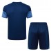 Al Nassr FC Tuta Maglia da Allenamento 2025/26 - Shorts Blu