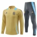 Argentina Tute Felpe da Allenamento Bambino 2024/25 - 1-4 Zip Gold