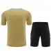 Argentina Tute Maglia da Allenamento Bambino 2024/25 - Shorts Gold