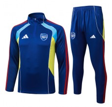 Arsenal Tuta Felpa da Allenamento 2025/26 - 1-4 Zip Blu