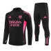Arsenal Tuta Felpa da Allenamento 2025/26 - 1-4 Zip Nero