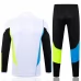 Arsenal Tute Felpe da Allenamento 2023/24 - 1-4 Zip Bianco Nero