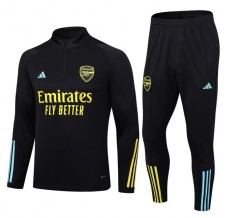 Arsenal Tute Felpe da Allenamento 2023/24 - 1-4 Zip Nero