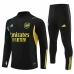 Arsenal Tute Felpe da Allenamento 2023/24 - 1-4 Zip Nero Giallo