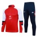 Arsenal Tute Felpe da Allenamento 2023/24 - 1-4 Zip Rosso