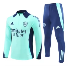 Arsenal Tute Felpe da Allenamento 2024/25 - 1-4 Zip Blu