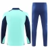 Arsenal Tute Felpe da Allenamento 2024/25 - 1-4 Zip Blu