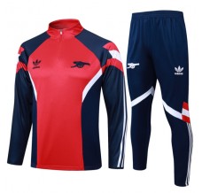 Arsenal Tute Felpe da Allenamento 2024/25 - 1-4 Zip Rosso