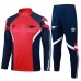 Arsenal Tute Felpe da Allenamento 2024/25 - 1-4 Zip Rosso