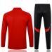 Arsenal Tute Felpe da Allenamento 2025/26 - 1-4 Zip Rosso