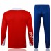 Arsenal Tute Felpe da Allenamento 2025/26 - 1-4 Zip Rosso