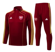 Arsenal Tute Felpe da Allenamento 2025/26 - 1-4 Zip Rosso