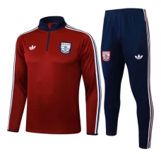 Arsenal Tute Felpe da Allenamento 2025/26 - 1-4 Zip Rosso