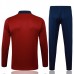 Arsenal Tute Felpe da Allenamento 2025/26 - 1-4 Zip Rosso