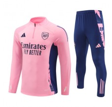 Arsenal Tute Felpe da Allenamento Bambino 2024/25 - 1-4 Zip Rosa