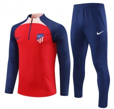Atlético Madrid Tute Felpe da Allenamento 2023/24 - 1-4 Zip Blu Rosso