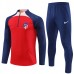 Atlético Madrid Tute Felpe da Allenamento 2023/24 - 1-4 Zip Blu Rosso