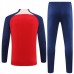 Atlético Madrid Tute Felpe da Allenamento 2023/24 - 1-4 Zip Blu Rosso