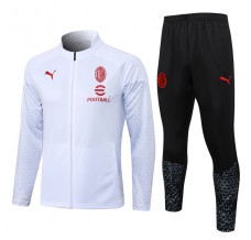 Bambino AC Milan Tute Giacca da Allenamento 2023/24 - Bianco Nero