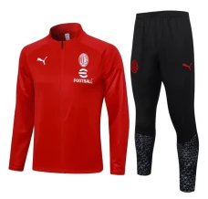 Bambino AC Milan Tute Giacca da Allenamento 2023/24 - Rosso Bambino AC Milan Tute Giacca da Allenamento 2023/24 - Rosso