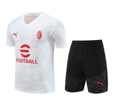 Bambino AC Milan Tute Maglia da Allenamento 2023/24 - Shorts Bianco