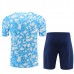 Bambino AFC Ajax Tute Maglia da Allenamento 2023/24 - Shorts Blu Camouflage