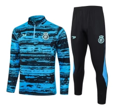 Bambino Al Nassr FC Tute Felpe da Allenamento 2023/24 - 1-4 Zip Blu